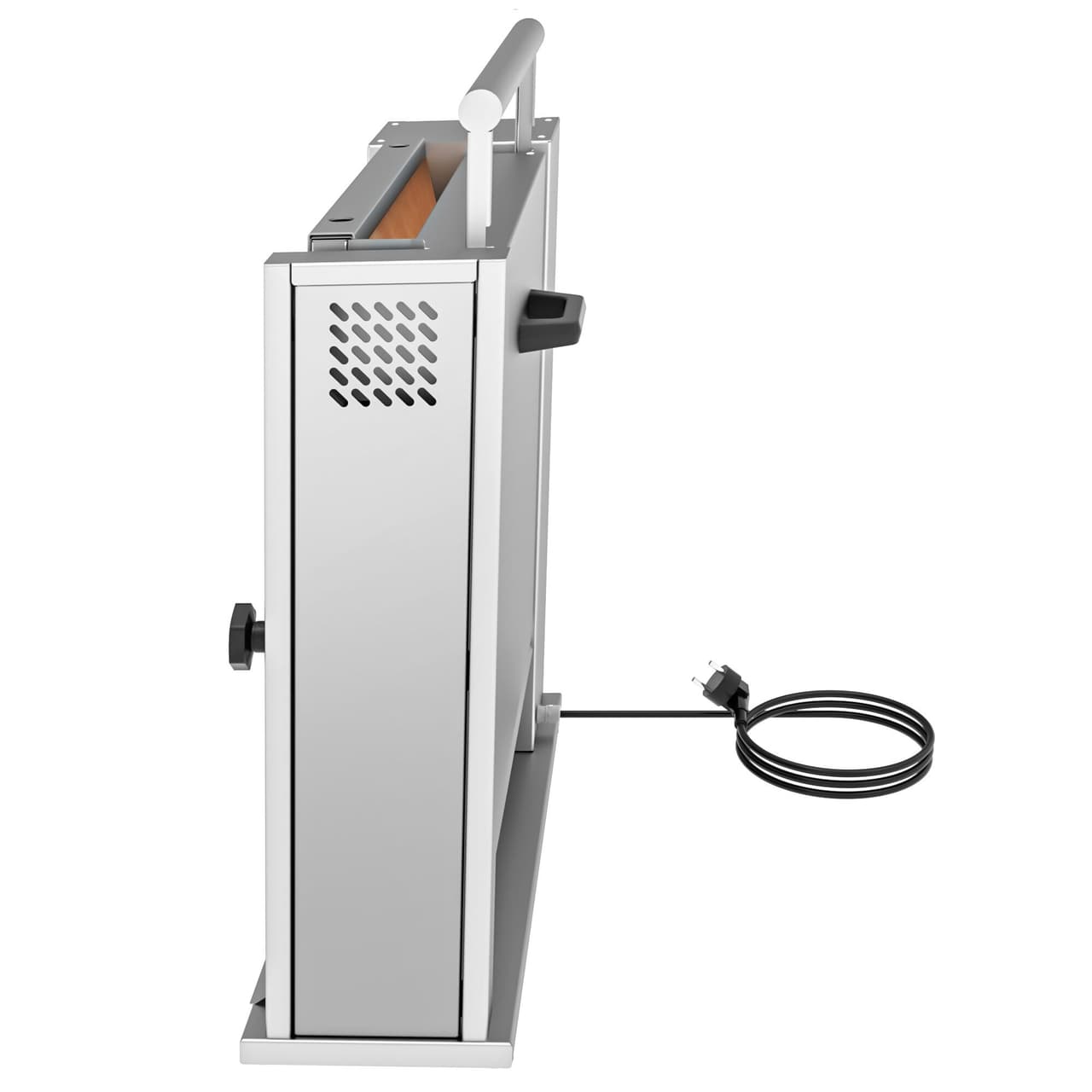 Manual conveyor toaster for burgers & hot dog buns