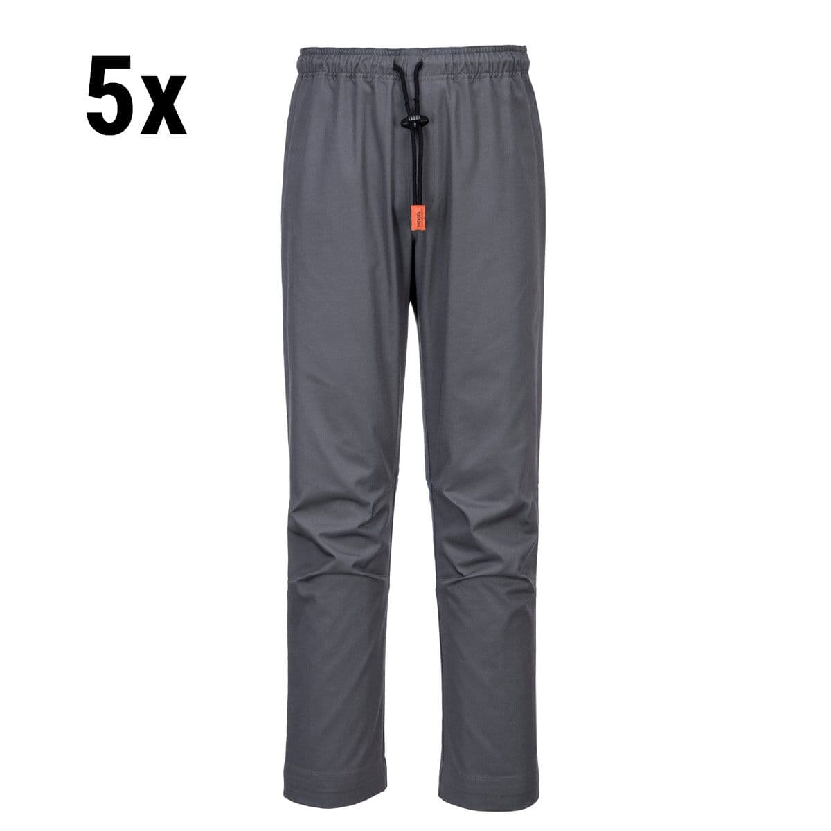 (5 pieces) MeshAir Pro Waistband Trousers - Grey - Size: 3XL