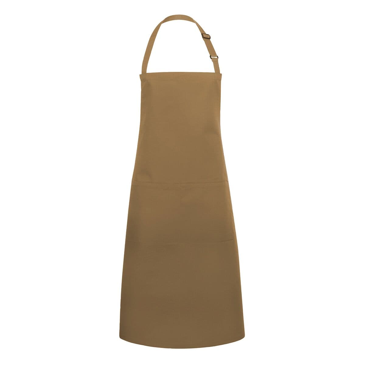 Karlowsky - Bib Apron with Pocket Basic - Camel