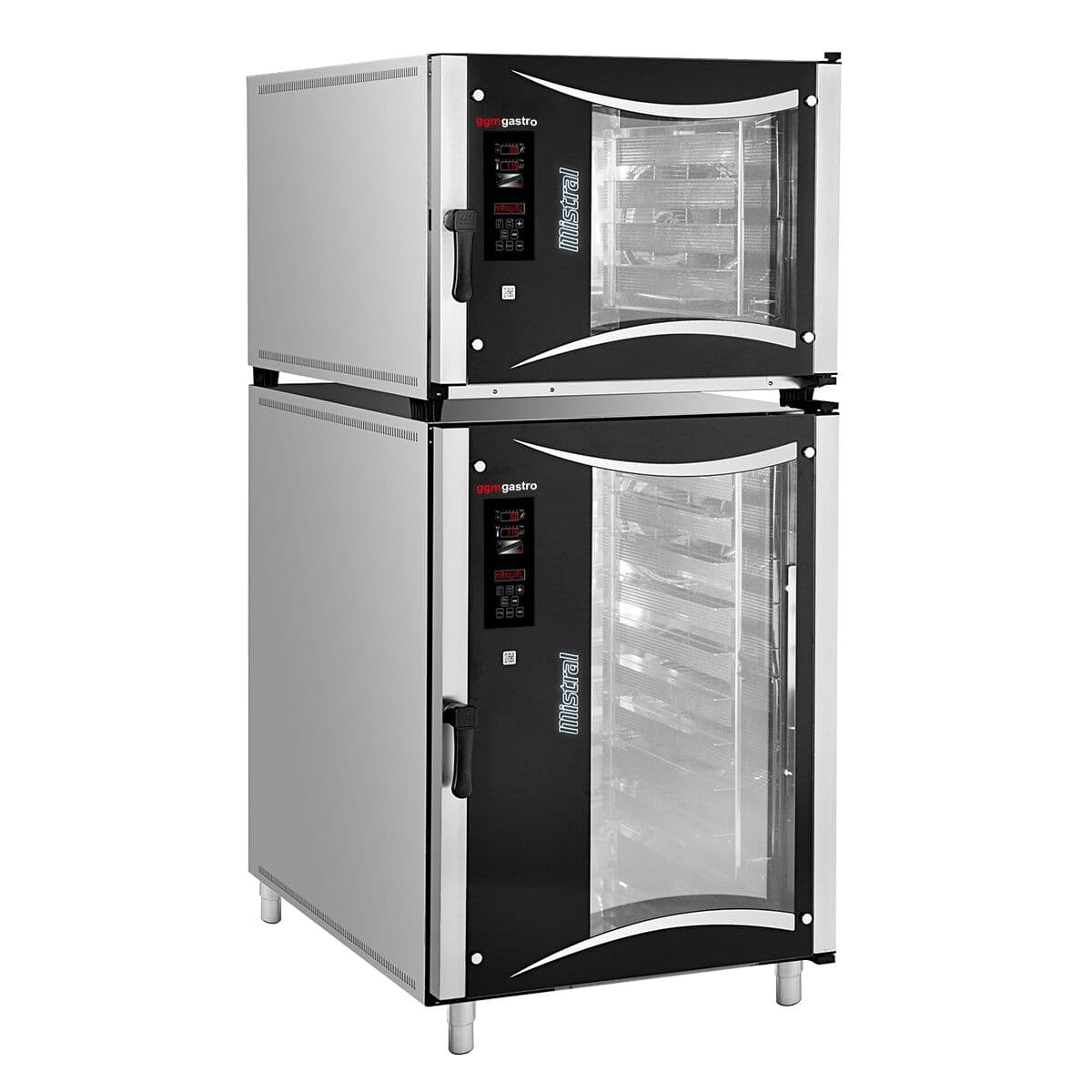 2x bakery combi steamers - digital - 5x + 10x EN 80x40