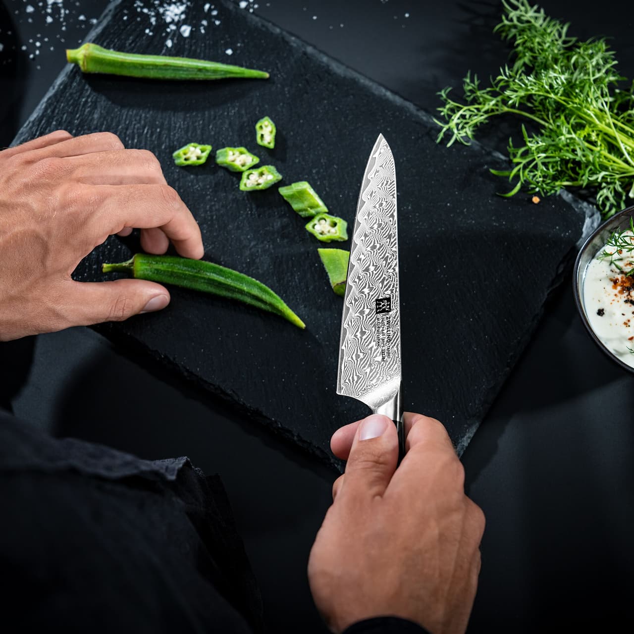 ZWILLING | TANREI - Kuchařský nůž compact - čepel: 140mm