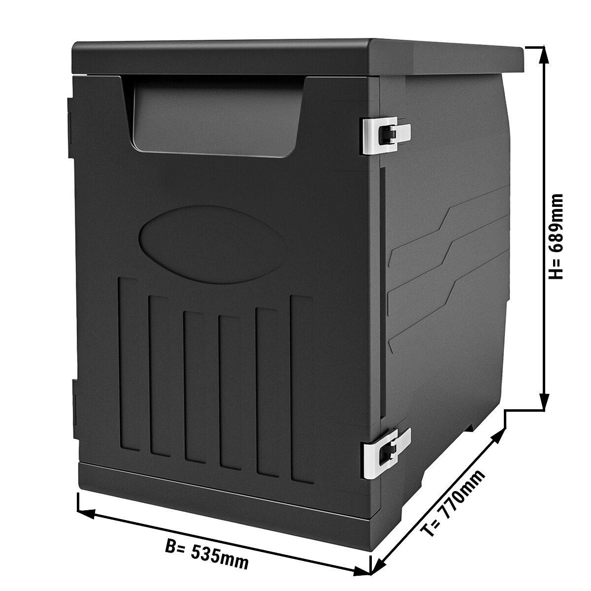 Thermotransport box Fronlader | Insulation box | Styrofoam box | Polibox | Keep warm box - 147 litres