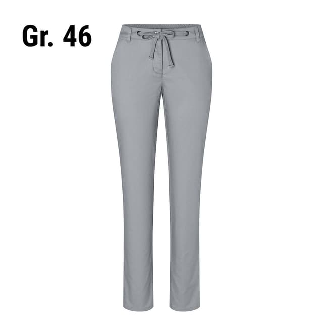 Karlowsky - Ladies Chino Pants Modern Stretch - Steel Grey - Size: 46