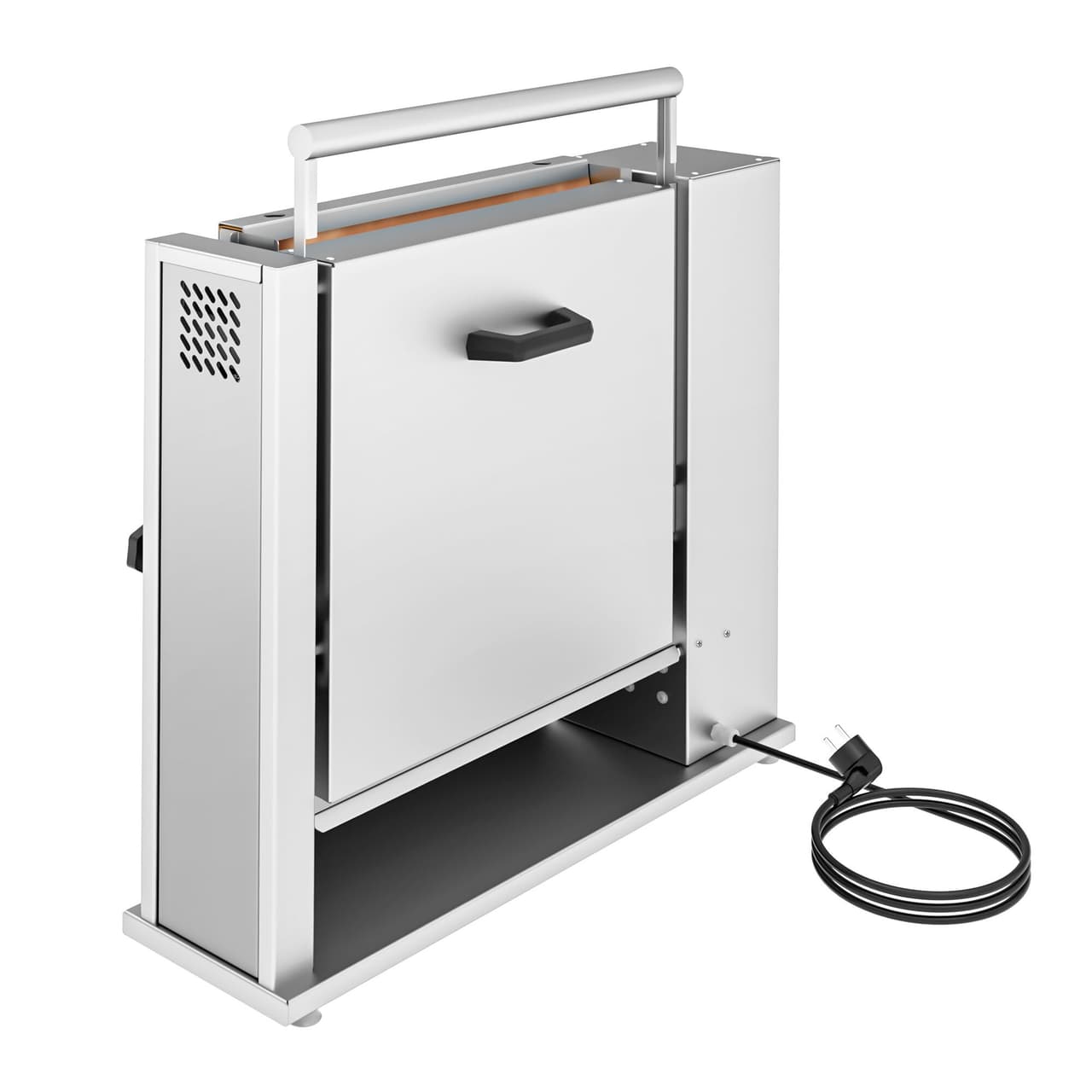 Manual conveyor toaster for burgers & hot dog buns