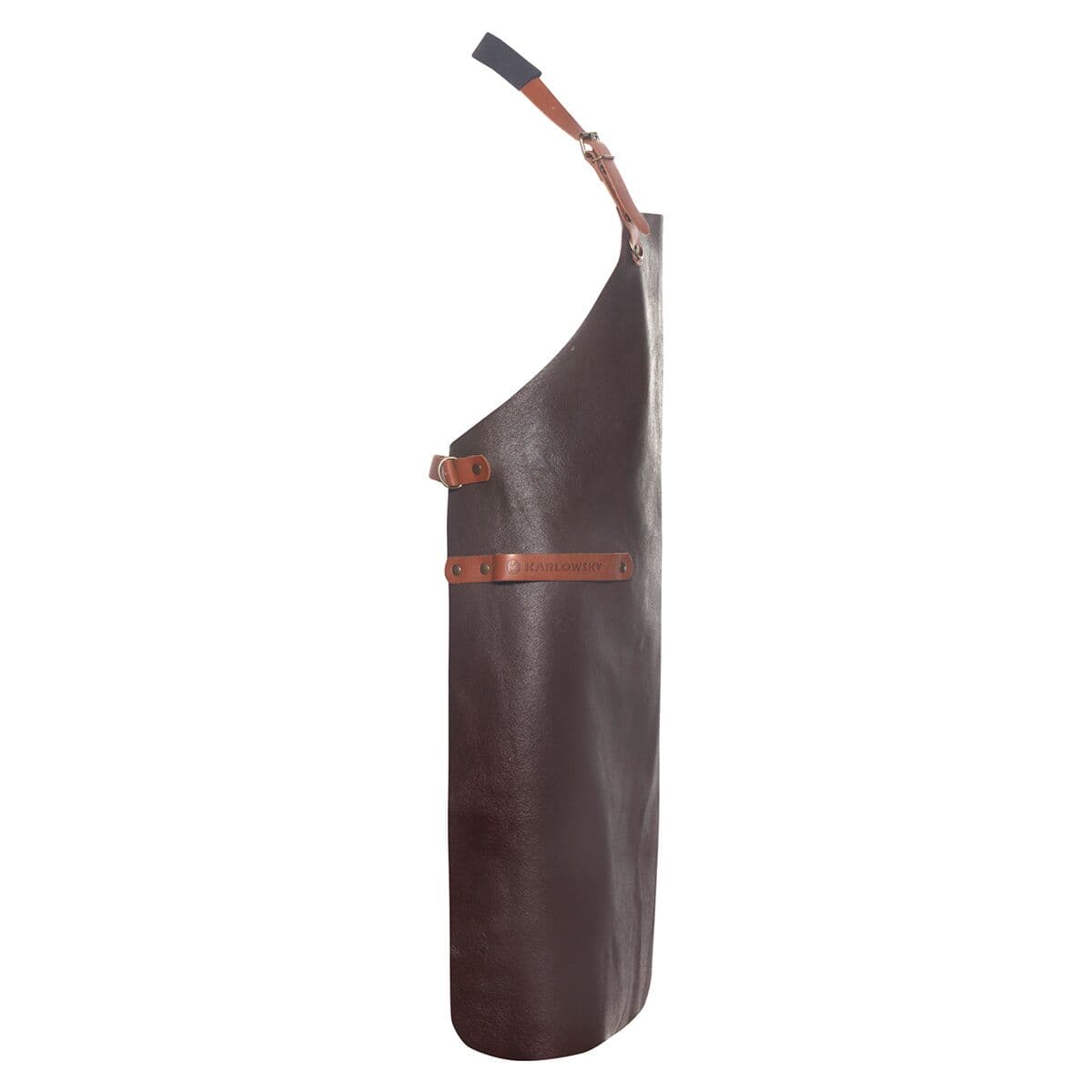 Karlowsky - Leather Bib Apron - Mocha