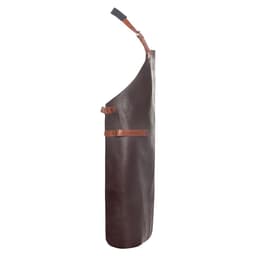 (6 pieces) Karlowsky - Leather Bib Apron - Mocha