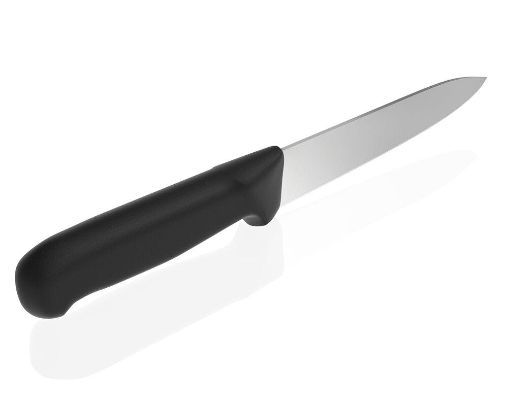 Tranžírovací nůž - 18 cm - černý