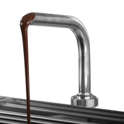 Chocolate tempering device with outlet tap - Chocotemper - incl. truffle belt