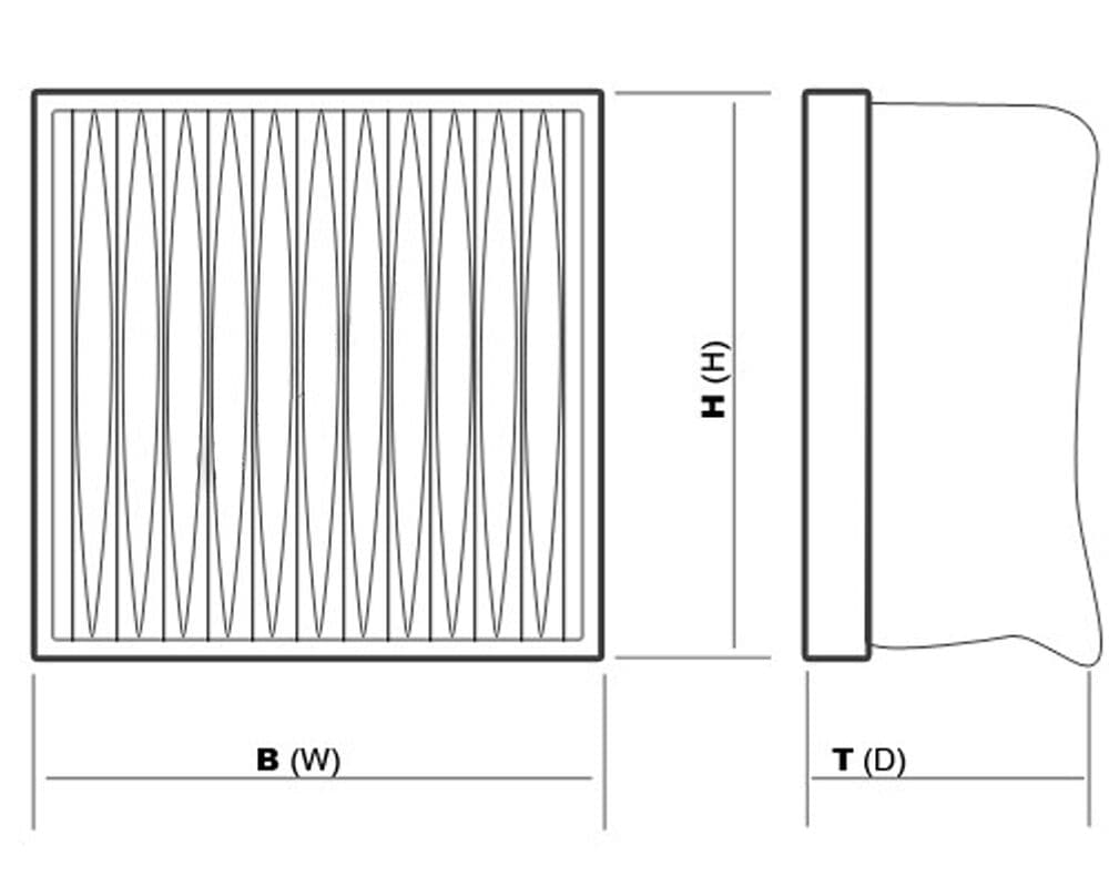 Kapesní filtr - 0,5 x 0,6 m