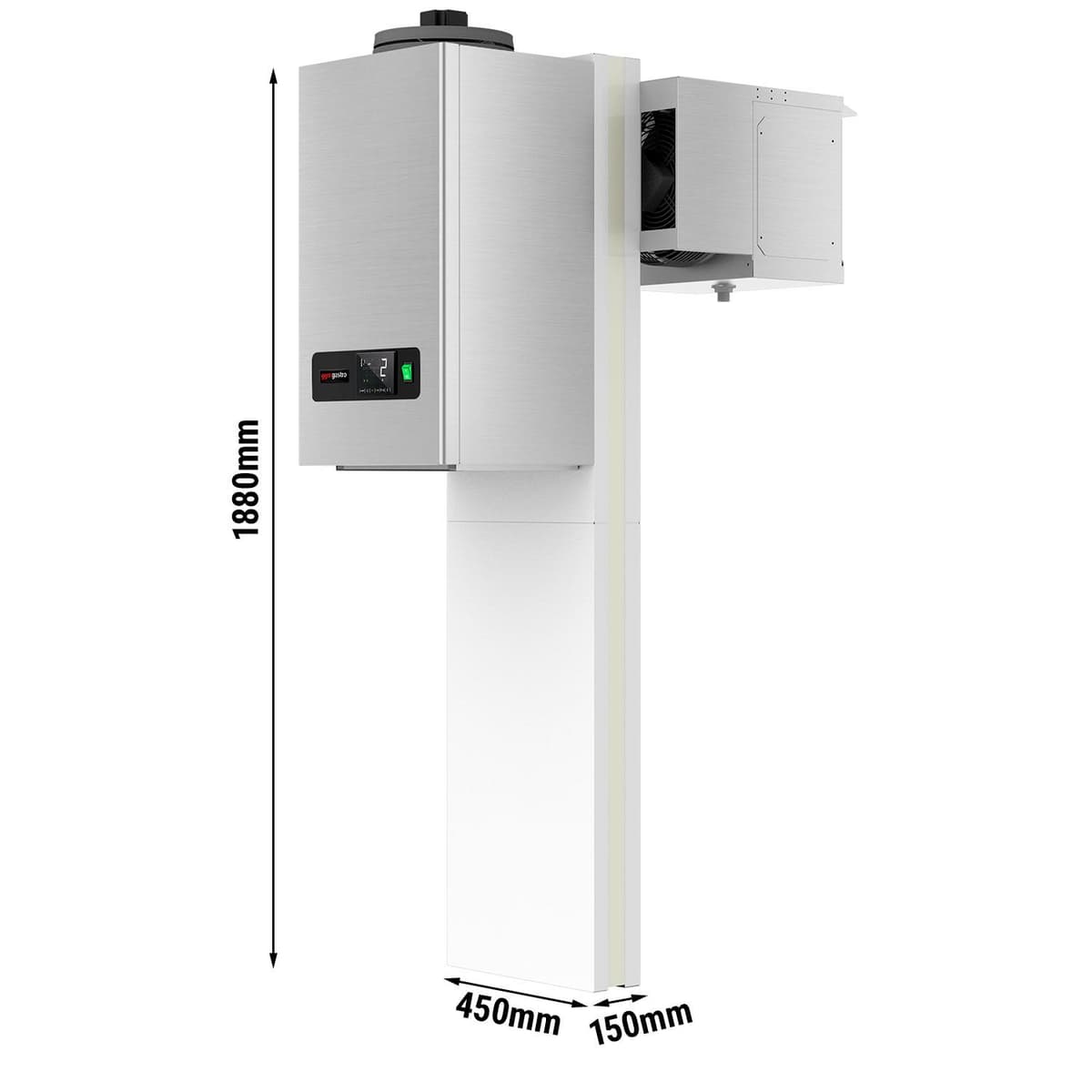 Wall cooling unit - maximum for 5 m³