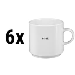 (6 pieces) Seltmann Weiden - Coffee cup - 0,18 Liter