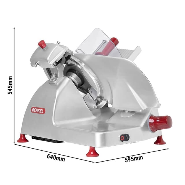 BERKEL | Kráječ Pro Line - gravitační kráječ - 350W - nůž: Ø 300 mm - stříbrný