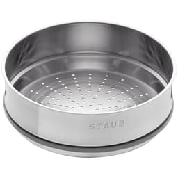 STAUB | LA COCOTTE - Kokotka s napařovací vložkou - Ø 260 mm - litina - černá