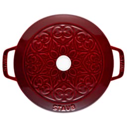 STAUB | LA COCOTTE - La Marmite Lilie - Ø 240mm - Gusseisen - Grenadine-Rot