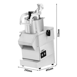 Vegetable slicer - 800 watts - incl. 3 cutting discs