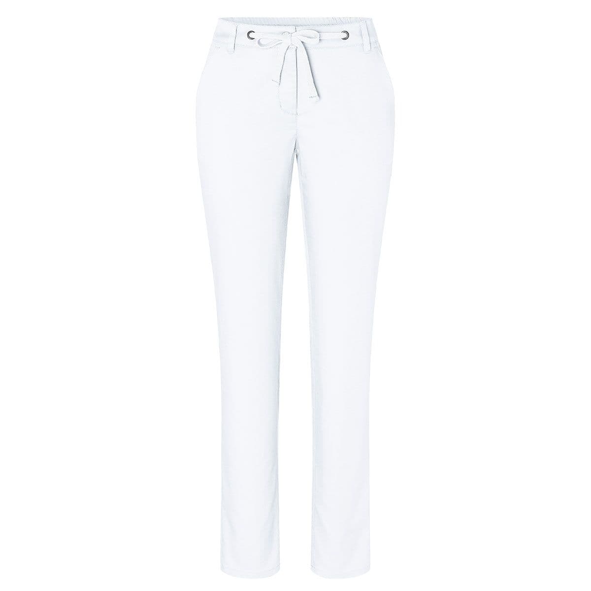 Karlowsky - Ladies Chino Pants Modern Stretch - White - Size: 54