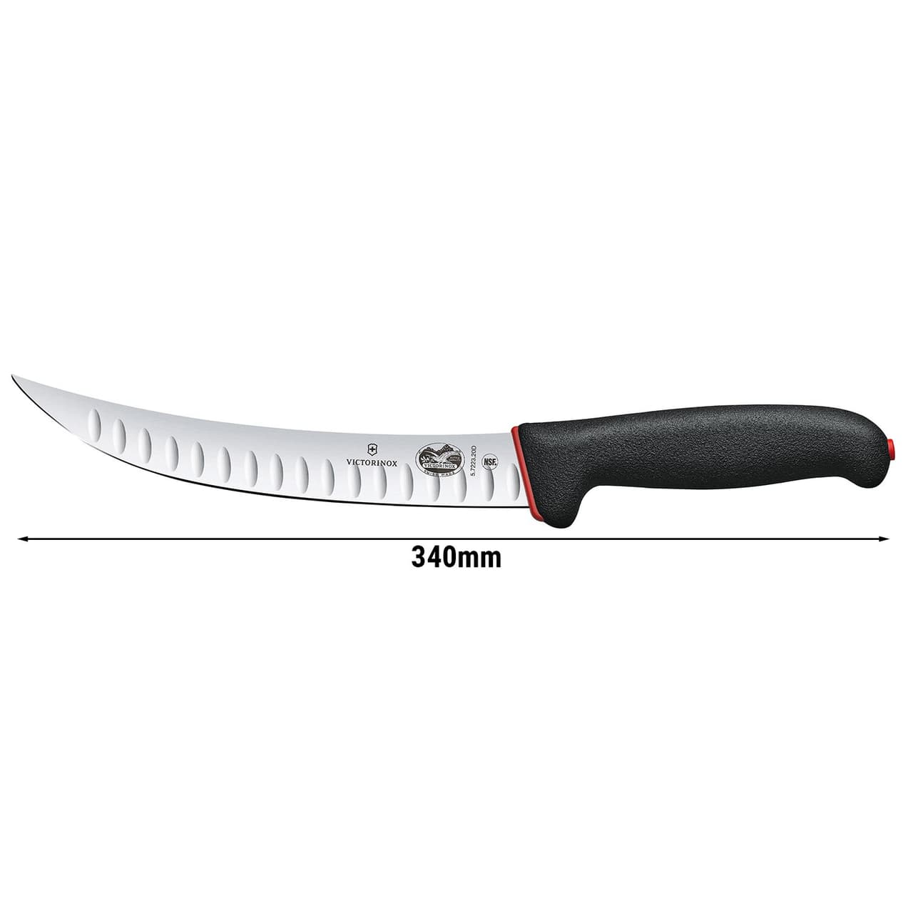 VICTORINOX | Dual Grip - řeznický nůž s výbrusy - čepel: 200 mm