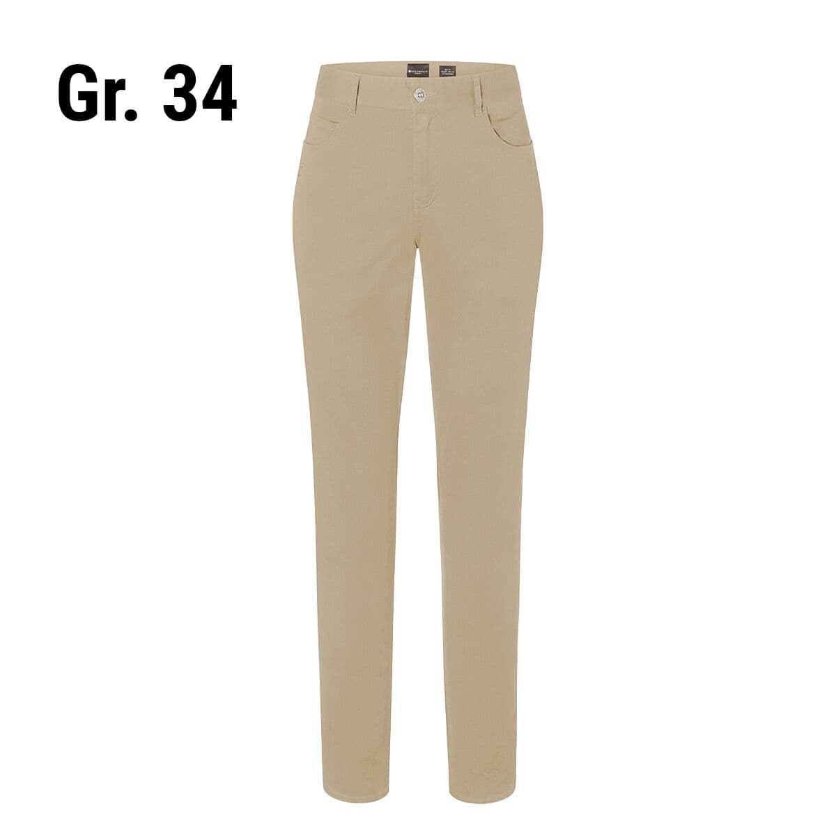 Karlowsky - Ladies 5-pocket pants - Pebble gray - Size: 34