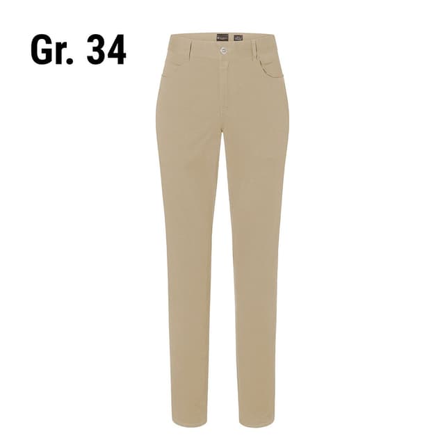 Karlowsky - Ladies 5-pocket pants - Pebble gray - Size: 34