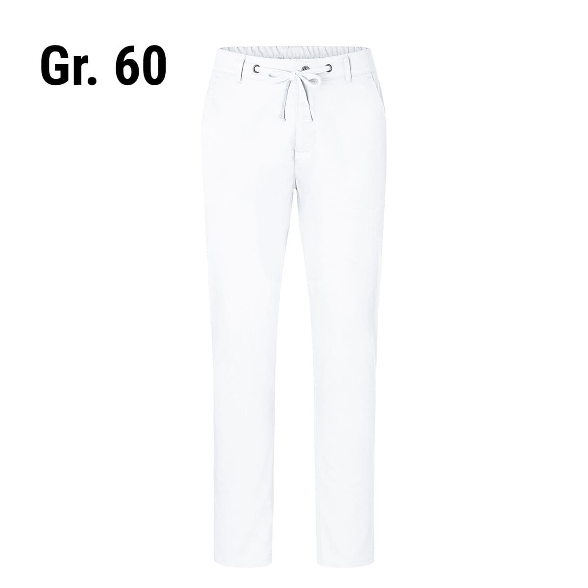 (6 pieces) Karlowsky - Men's Chino Pants Modern Stretch - White - Size: 60