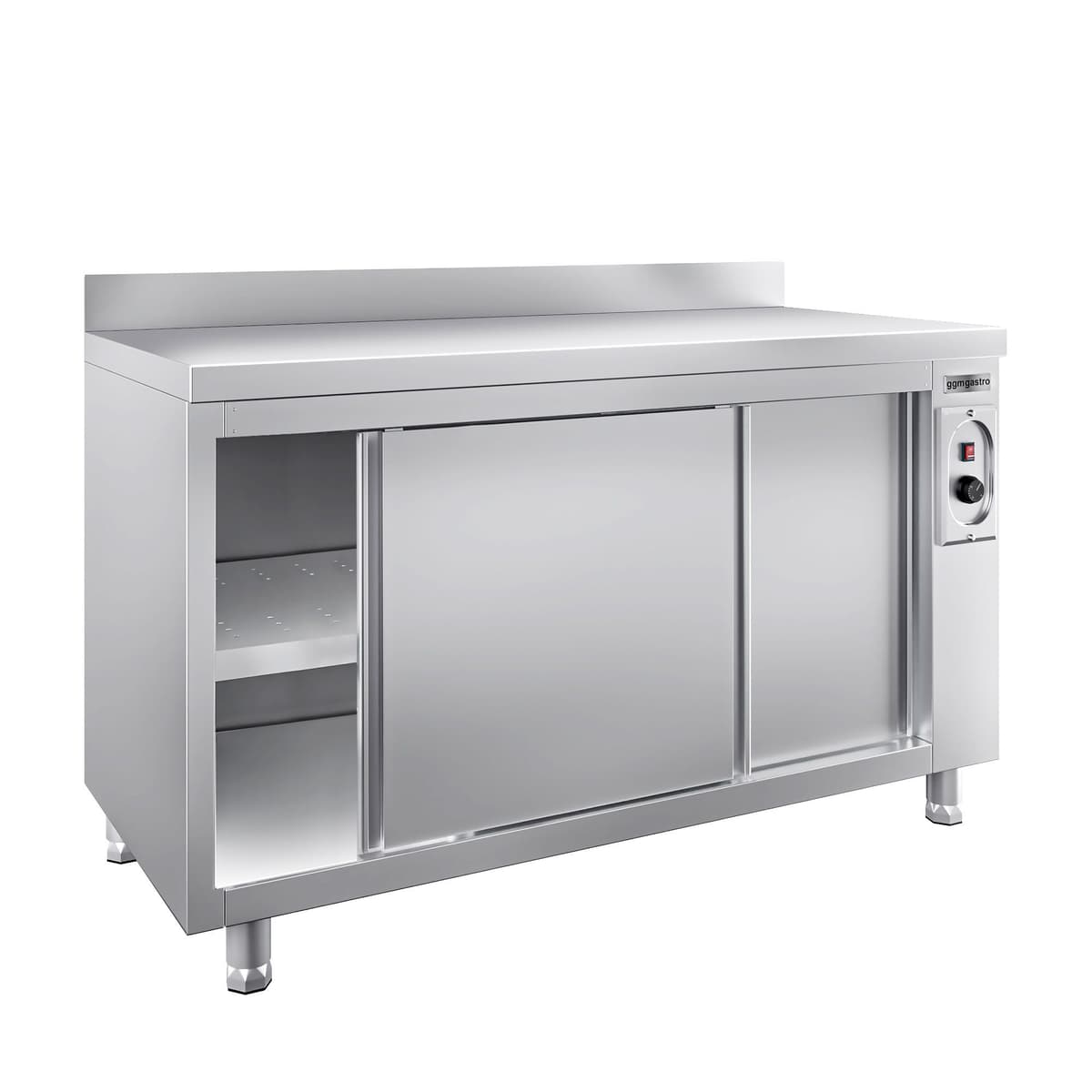 PREMIUM heating cabinet - 1600x600mm - with upstand