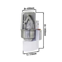 Hnětač těsta s prodlouženými rameny - 68L/ 50 kg