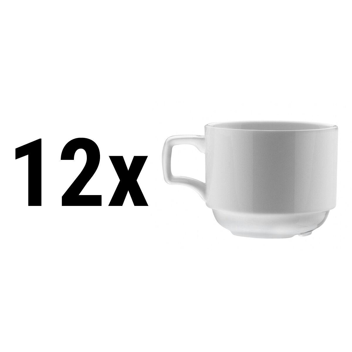 (12 Kusů) SEA WAVE - Šálek na kávu-/ čaj - 230 ml