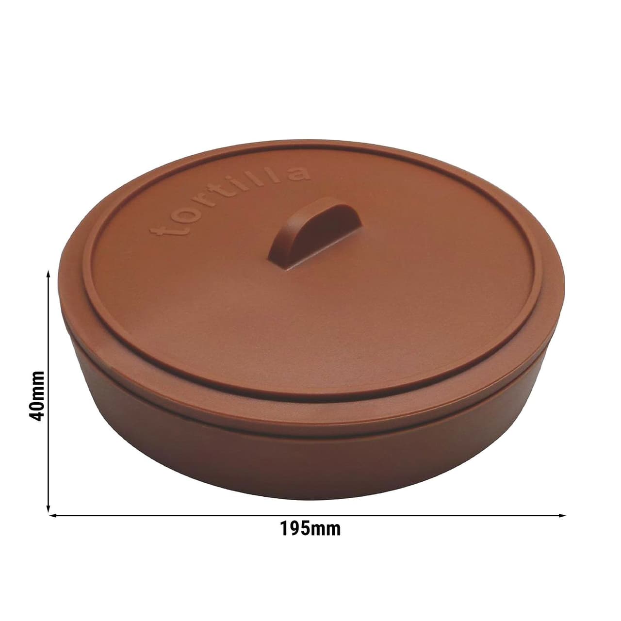 Tortilla container - with lid