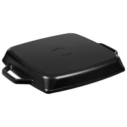 STAUB | GRILL PANS - Grilovací pánev - 280x280mm - litina - černá