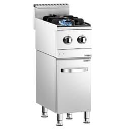 Gas cooker - 2 burners - 6 kW - incl. base cabinet