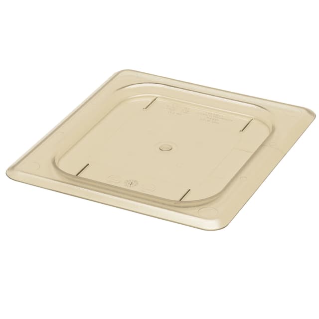 (6 kusů) CAMBRO | H-PAN™ Tepelně odolné ploché kryty GN 1/6 - jantar