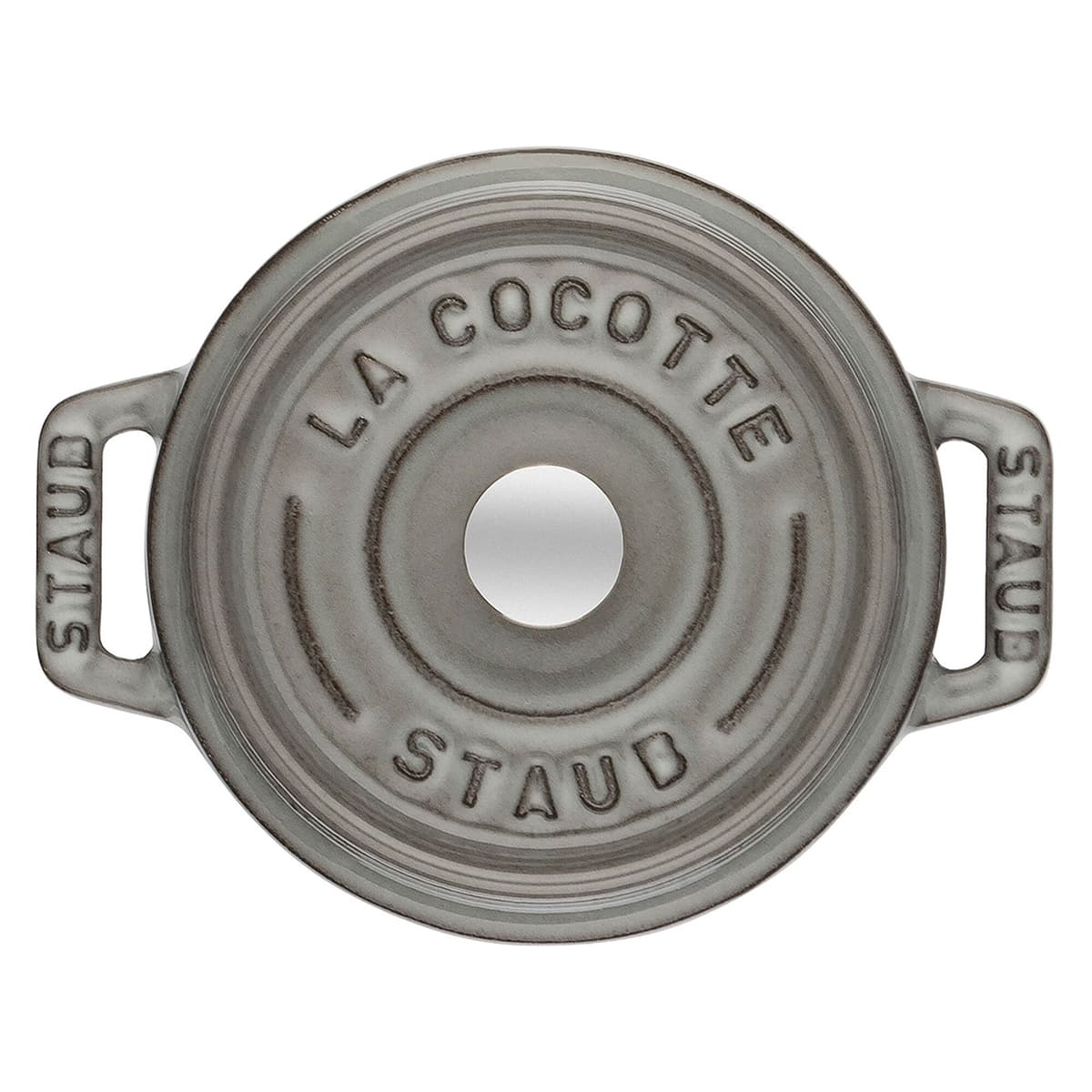 STAUB | LA COCOTTE - kokotka - Ø 120 mm - litina - grafitově šedá