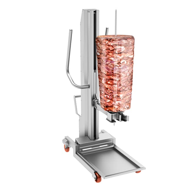 Kebab lift for 15x15 mm kebab skewers - max. load: 350 kg