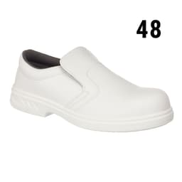 Safety slippers Steelite - White - Size: 48