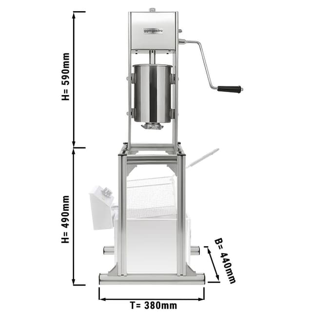 Churro Maschine - 5 Liter - inkl. Untergestell