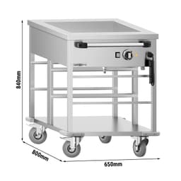 Termo vozík Bain Marie - 2 x GN 1/1