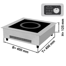 (2 Kusy) Indukční sporák - 3,5 kW