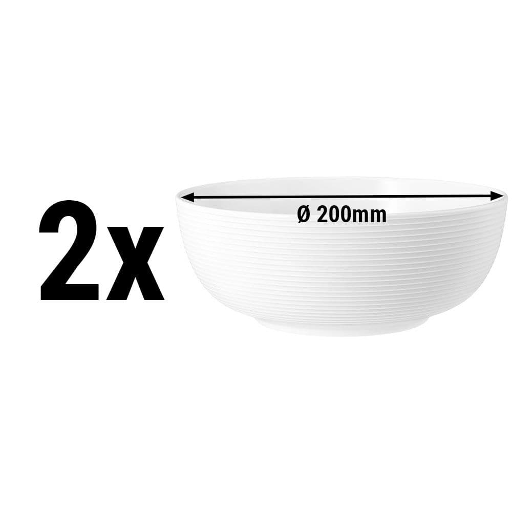 (2 pieces) Seltmann Weiden - Foodbowl - Ø 200 mm