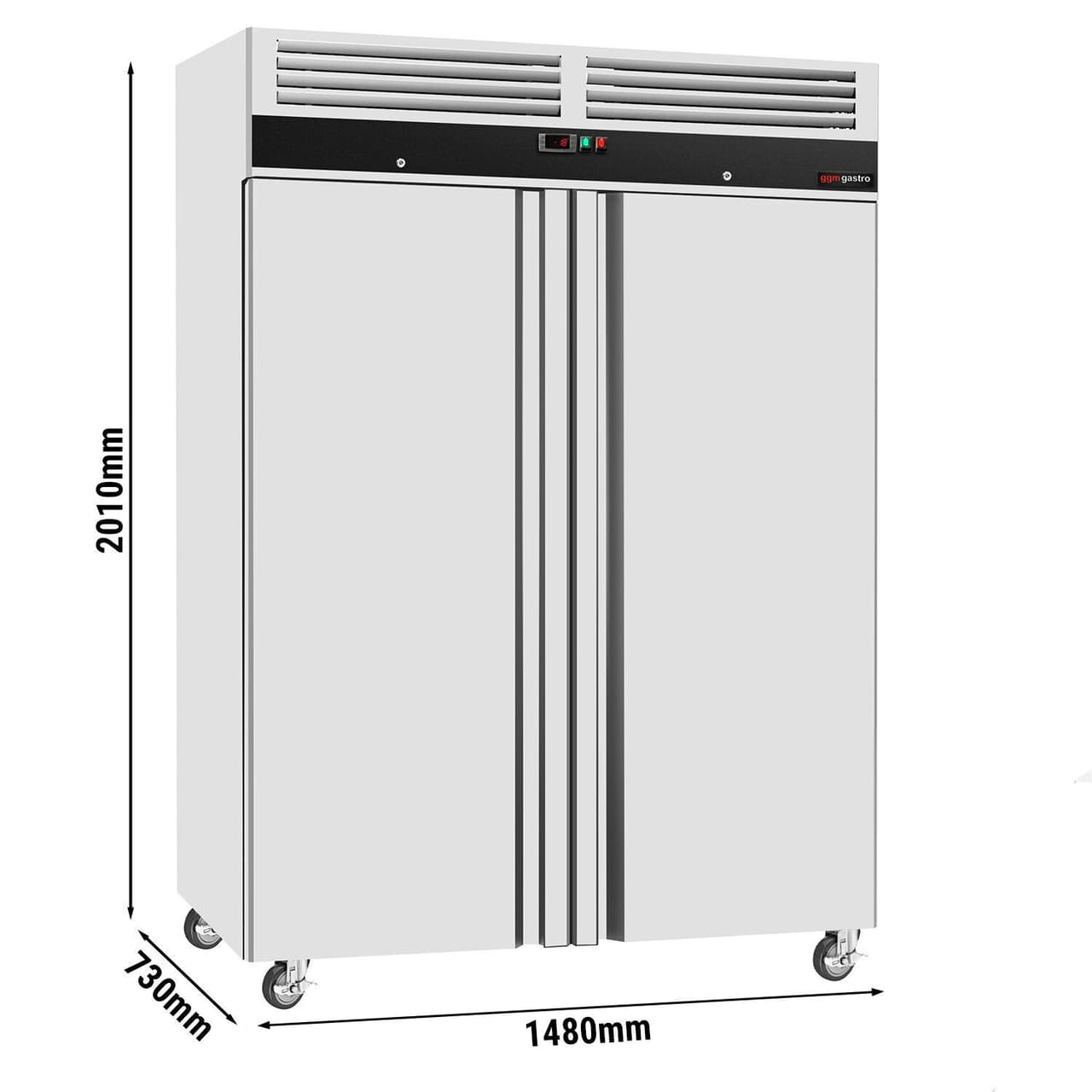 Mrazák ECO - 1,48 x 0,73 m - s 2 dveřmi