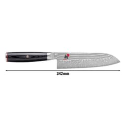 MIYABI | 5000 FC-D - SANTOKU - čepel: 180mm