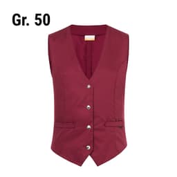 Karlowsky - Ladies vest Lena - Bordeaux - Size: 50