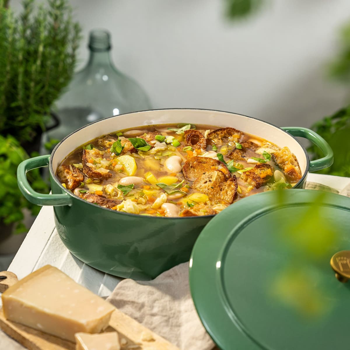 STAUB | LA COCOTTE - kokotka - oválná - 290 mm - litina - zelená