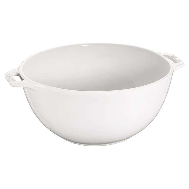 STAUB | CERAMIQUE - Salátová mísa - Ø 180mm - keramika - čistě bílá