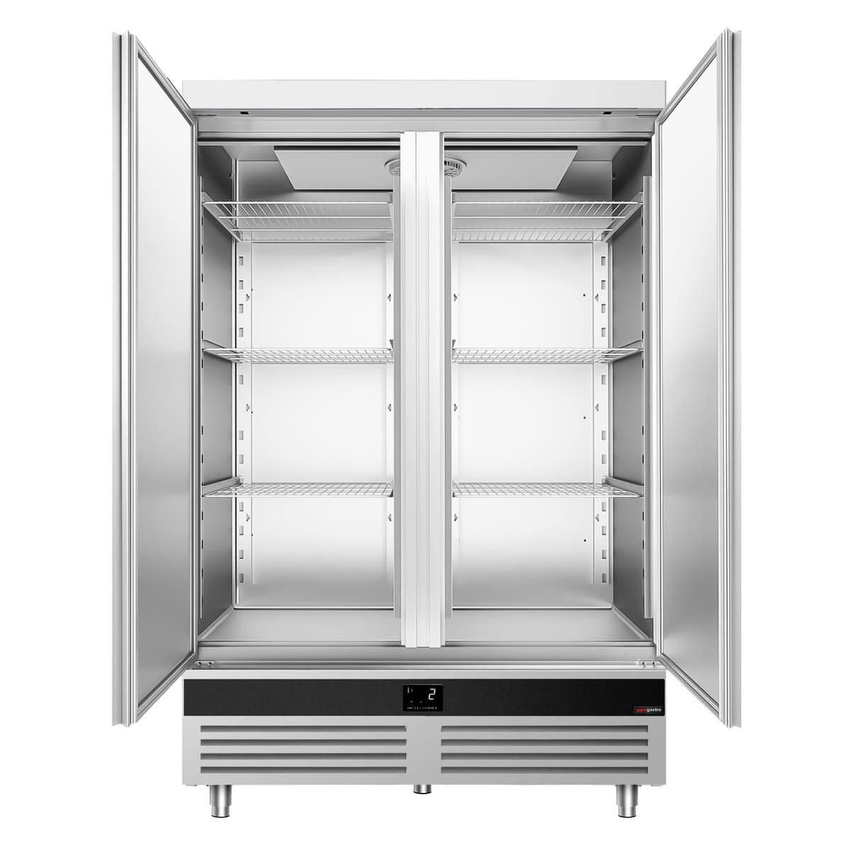 Refrigerator Stainless Steel - 1400 litres - with 2 doors