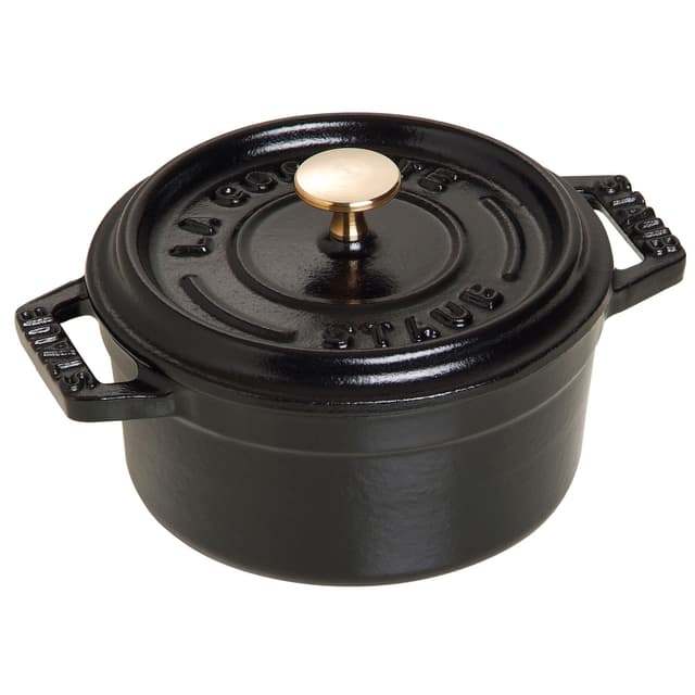 STAUB | LA COCOTTE - mini kokotka - Ø 100 mm - litina - černá