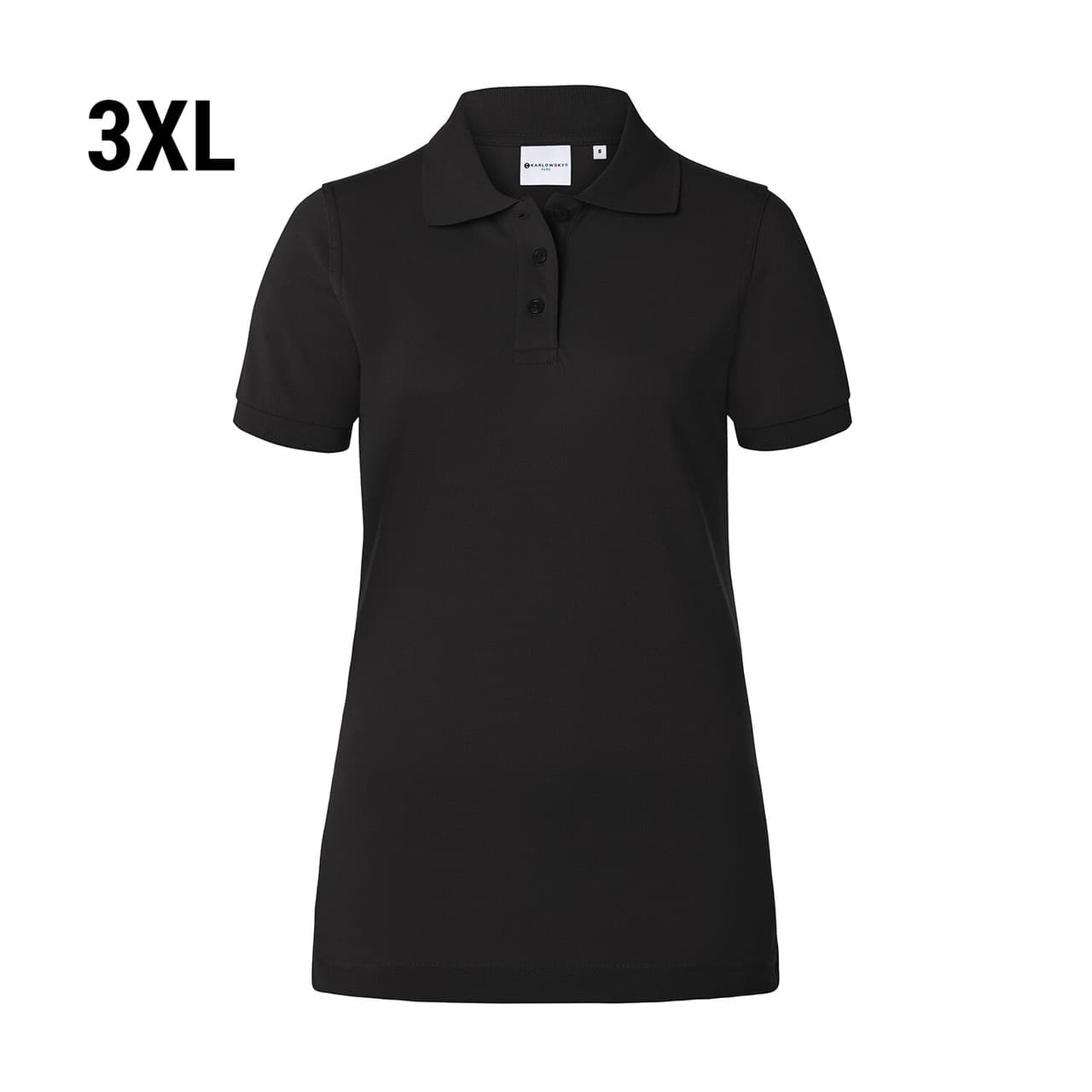 KARLOWSKY | Dámské polo tričko Basic - modré - velikost: 3XL