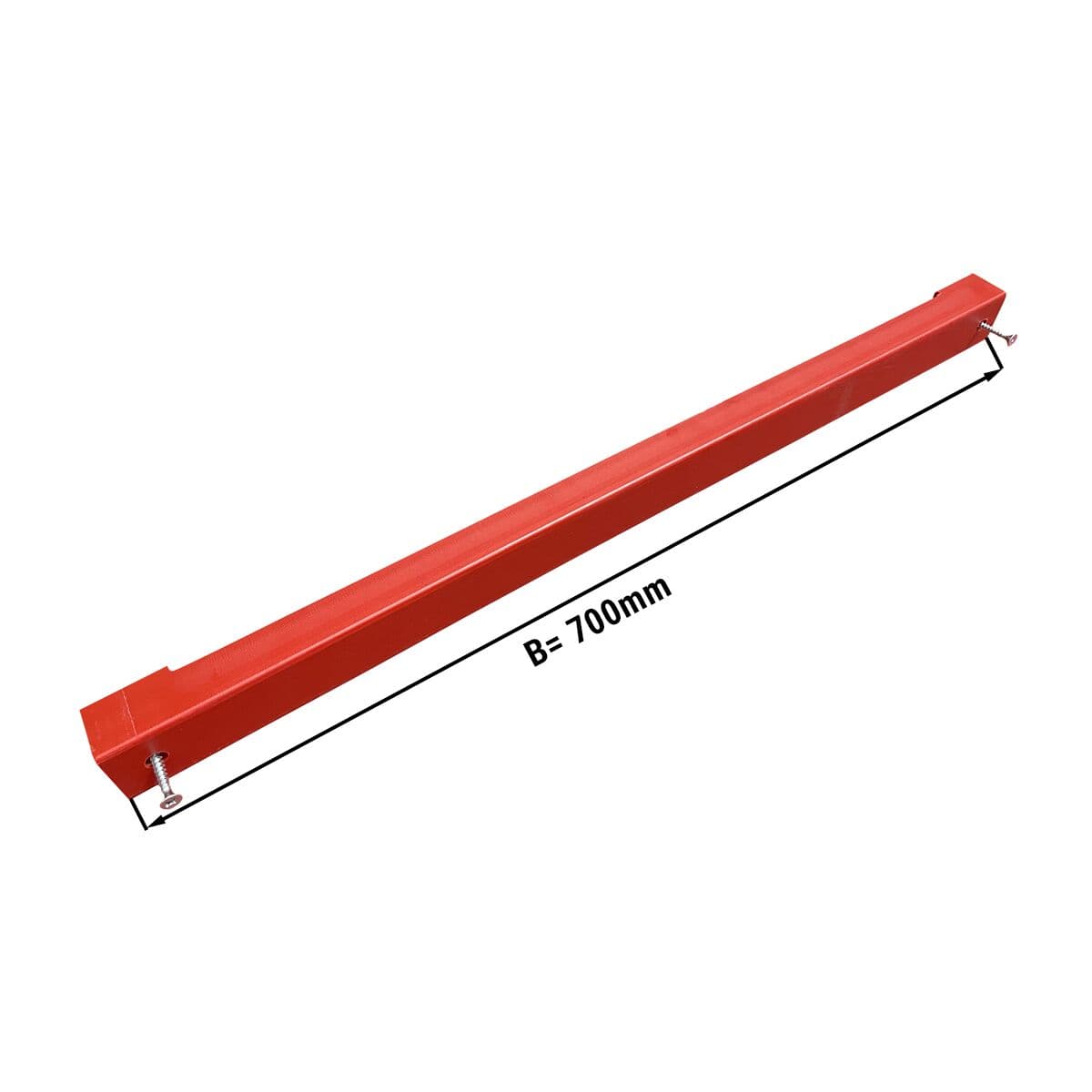 Knife holder for cutting plates - 700mm - Red