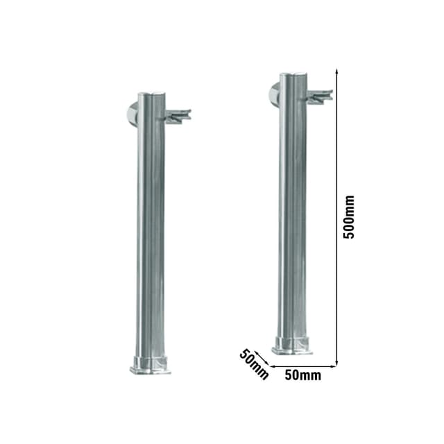 Držák skla 2250 mm