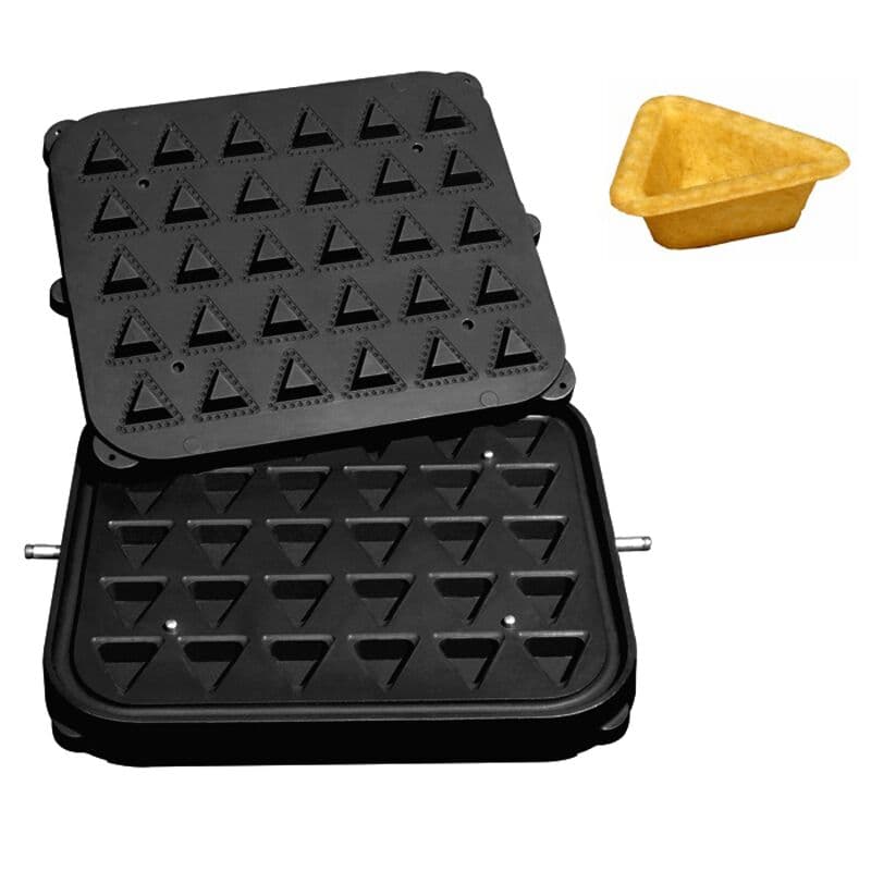 Plate for cupcake machine - shape: Triangle - 51 x 51 