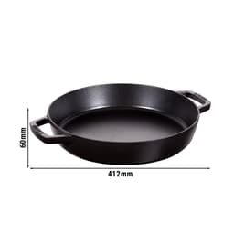 STAUB | PANS - Paella pánev - Ø 340mm - litina - černá